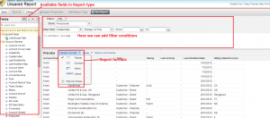 How to create reports in slaesforce
