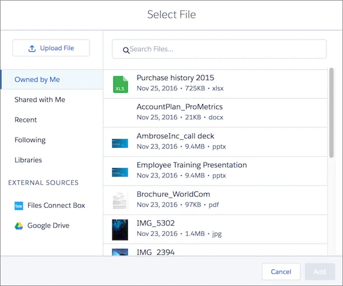CRM Document Management | Files | SalesforceTutorial