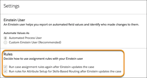 Einstein case routing flow from classification to Salesforce queues and agents