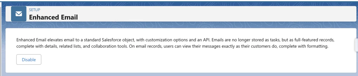 Salesforce activity timeline section displaying activity records in chronological groups