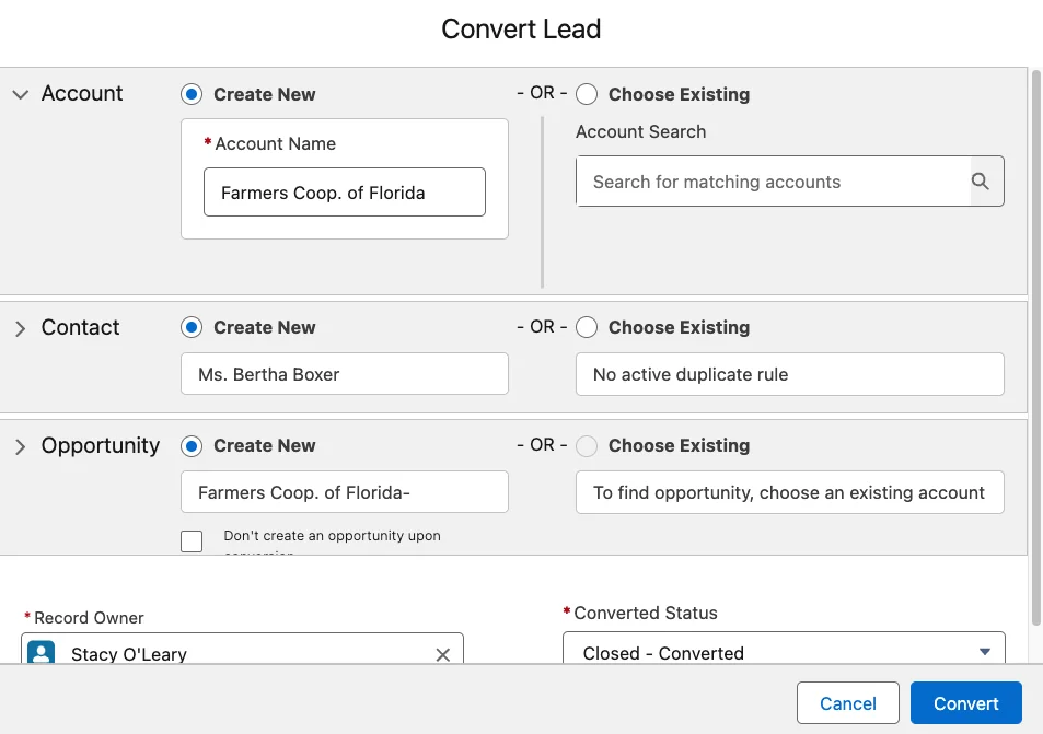 Lead Conversion in Salesforce | SalesforceTutorial