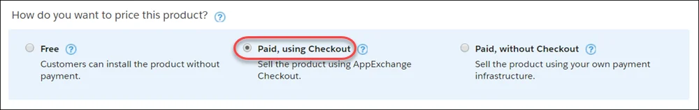 salesforce pdo evaluation criteria for ISV product planning
