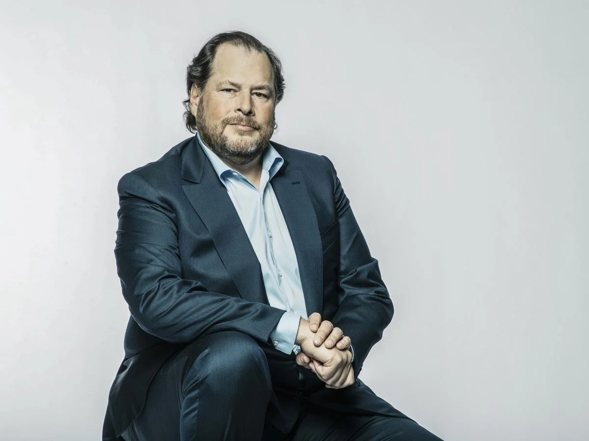 Marc Benioff profile for how tall is Marc Benioff and Salesforce CEO facts