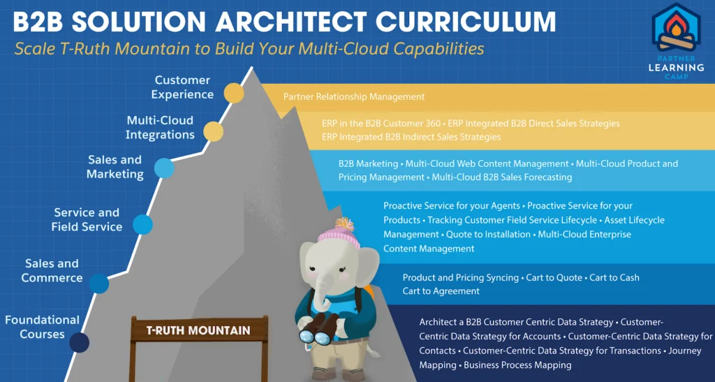 Ruth Salesforce character for architect learning and technical design governance