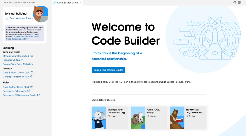 Salesforce Code Builder Guide | SalesforceTutorial