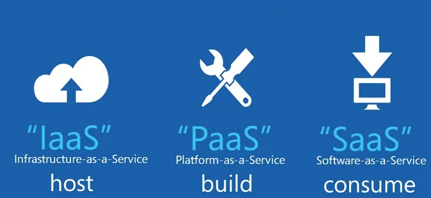 Salesforce.com cloud computing architecture showing SaaS PaaS IaaS layers