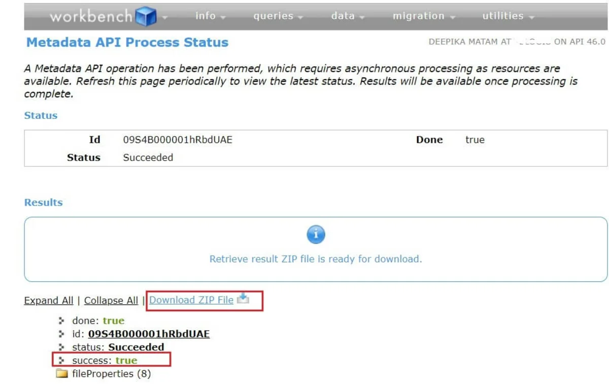 DevOps Center promotion flow for Salesforce metadata releases