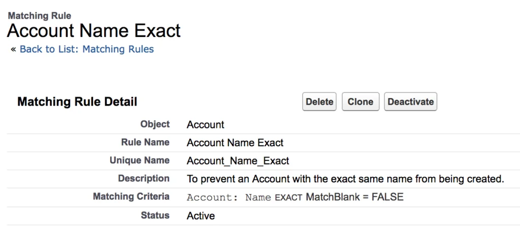Salesforce Duplicate Rules | Examples | SalesforceTutorial