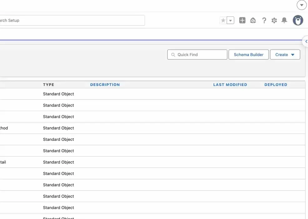 salesforce inspector reloaded side panel showing SLDS 2 style navigation for admin tools