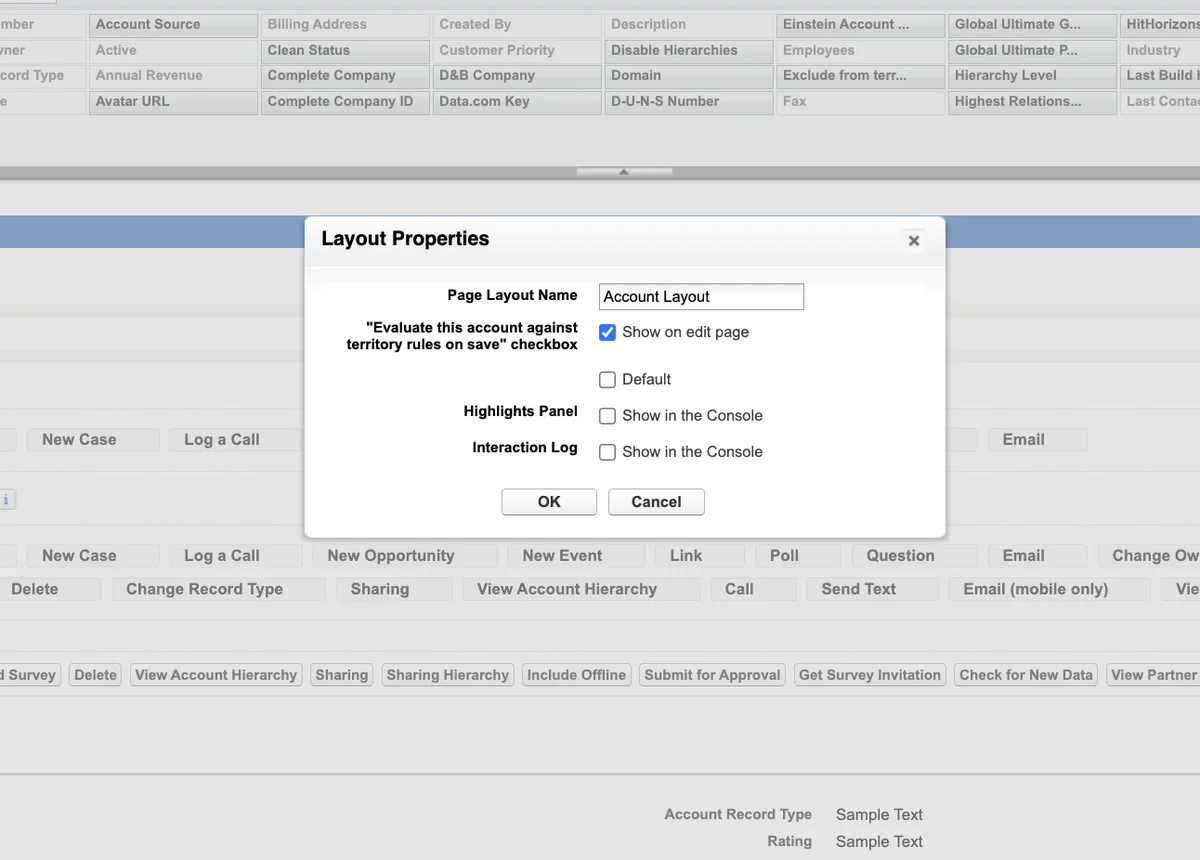 Run assignment rules from the Sales Territories hierarchy
