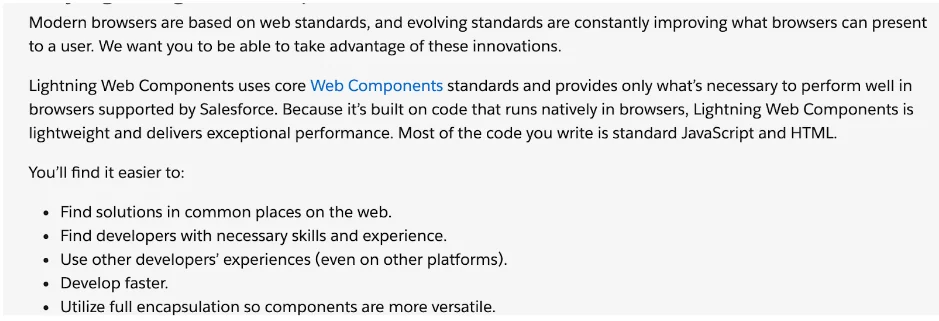 SFDC developer course module for Lightning Web Components and JavaScript development