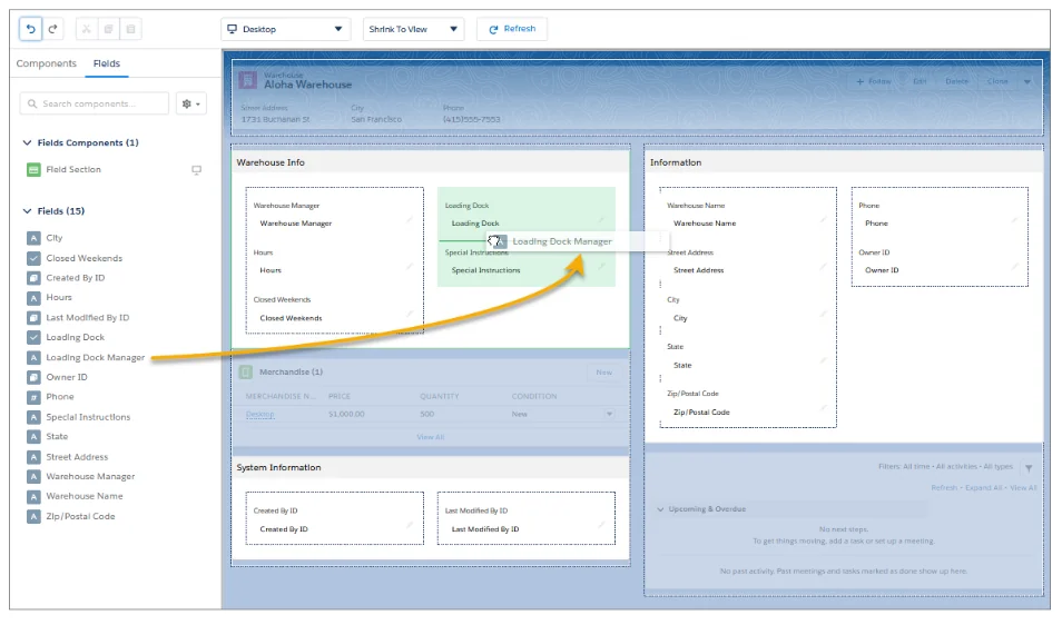 Salesforce development training comparison of Flow declarative automation and Apex code