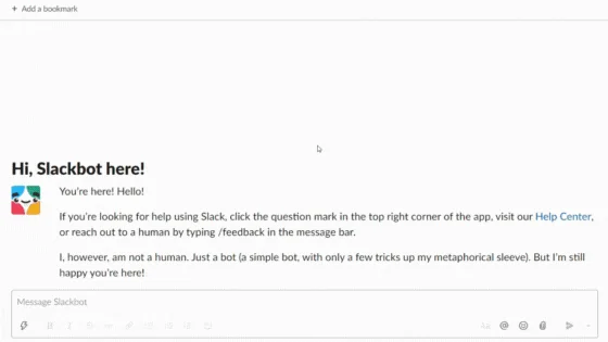 Preview and share a GIF in Slack after choosing a Giphy result
