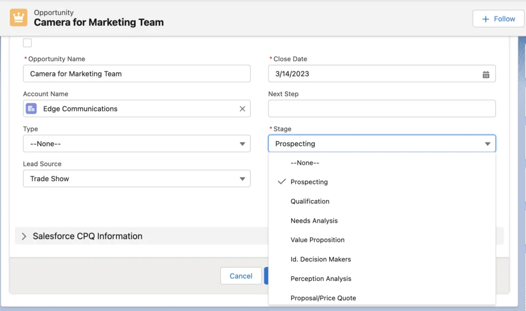 So Wait Until the Opportunity IDs to Late | Salesforce