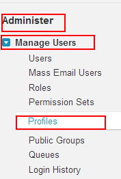 How to create Profiles in Salesforce