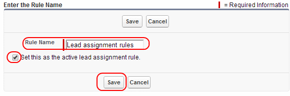 manage lead assignment rules