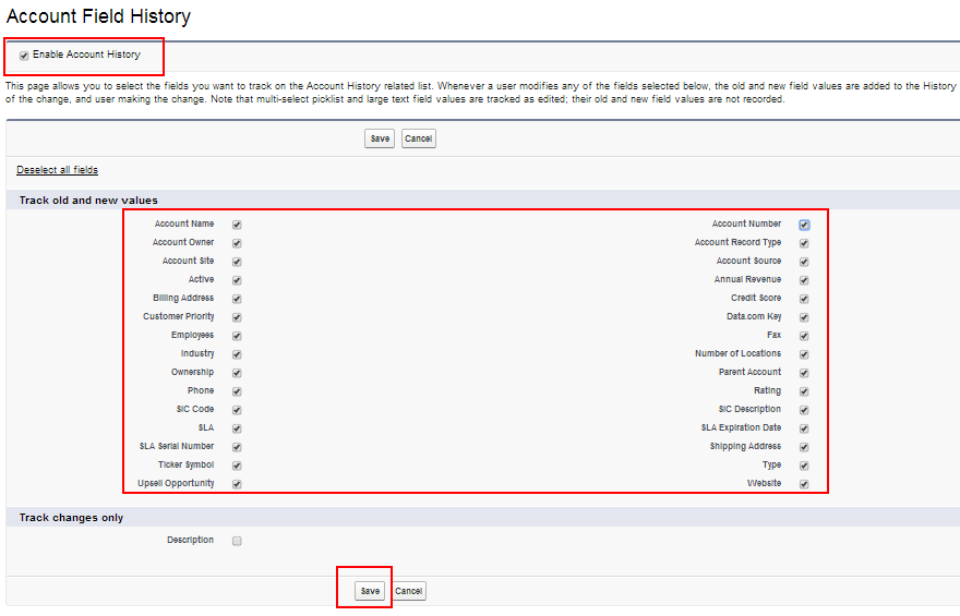 How to Track Salesforce field History Salesforce Tutorials