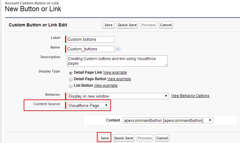 Adding Visualforce Pages to Custom Buttons and Links
