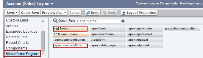 Embedding Visualforce Page in Page Layouts