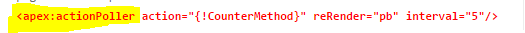 actionpoller tag in salesforce