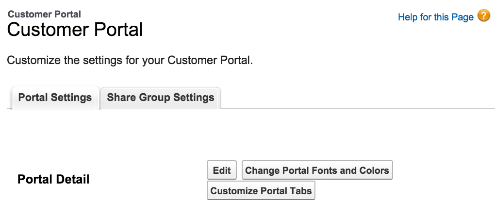 Customising Salesforce Customer Portal Fonts and Colors