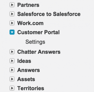 salesforce customer portal
