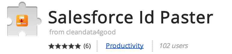 salesforce Id paster