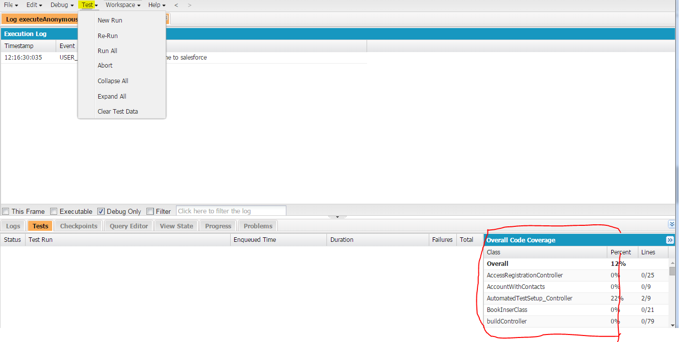 How to use developer console in salesforce Salesforce Tutorial