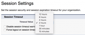 Session Security in Salesforce.com
