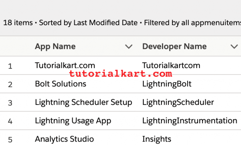 Creating an App in Salesforce Lightning - Salesforce Tutorial