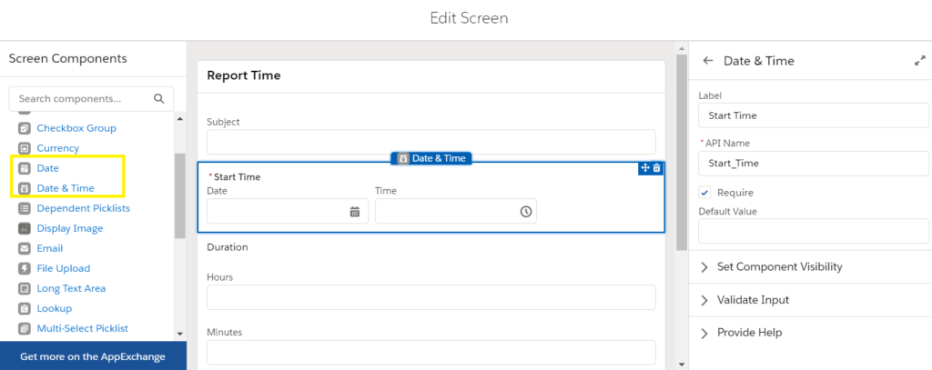 Screen Flow Components for Salesforce Admins