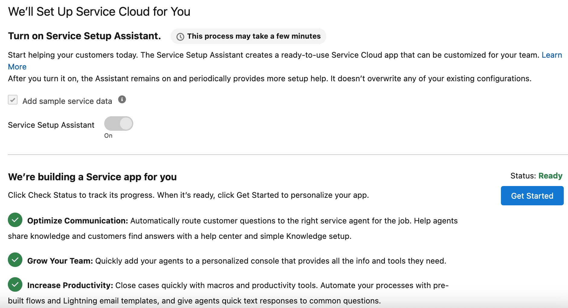 Service Setup Assistant in Salesforce: A Comprehensive Guide