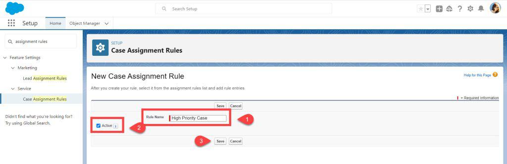 Case Assignment Rules in Salesforce Service Cloud